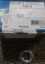 midwest fastener 7/8-9 Zinc Plated Grade Steel Hex Nut 03670 - 15ct