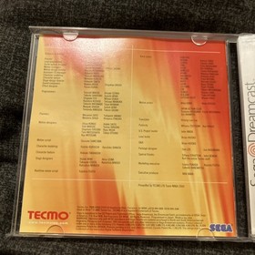 Dead or Alive 2 PAL (UK/Europa) f&uuml;r Sega Dreamcast 2000
