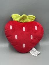 STRAWBERRY Decorative Pillow Target Bullseye Playground No Tag 11”