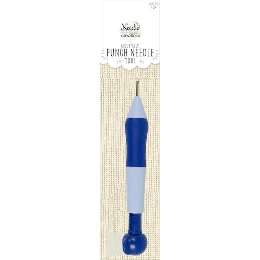 Fabric Editions Adjustable Punch Needle Tool with Threader
