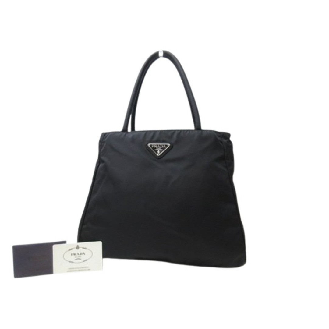 RARE PRADA black nylon and leather tessuto handbag B3864 in excellent condition