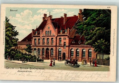 13638097 - 1197 Johannisthal station Nieder-Schoeneweide carriage 1902