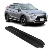 Trittbretter Seitenschweller FüR Mitsubishi Eclipse Cross 2018-26 Alu Schwarz