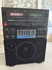 Vintage Lonestar Mode K-5 Singalodeon dual Cassette Tape Karaoke Machine