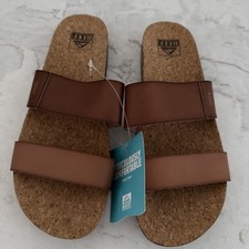 NWT Reef Womens Cushion Vista Espresso Duo Sz 9.5