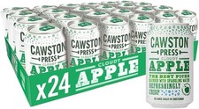 Cawston Press Cloudy Apple Sparkling Juice Water Apple Juice (330ml X 24 Cans)