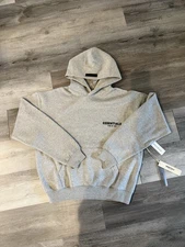 Fear Of God Essentials Hoodie Dark Oatmeal (SS22) NEW IN HAND!