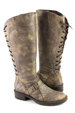 Geox n.37 stivali da donna stivaletti stivaletti in pelle TOP K 855