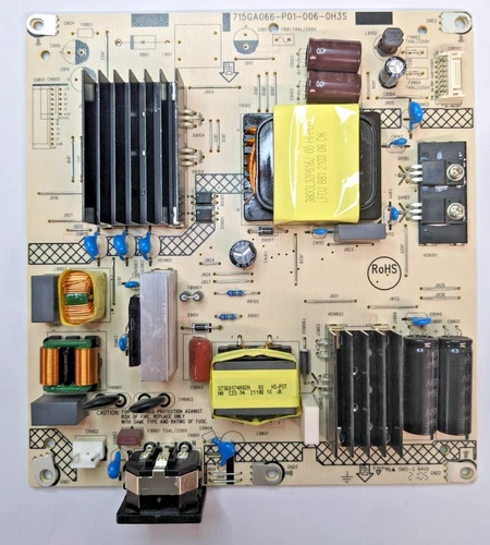 GIGABYTE M32QC GAMING MONITOR POWER SUPPLY BOARD 715GA66-P01-006-0H3S ORIGINAL