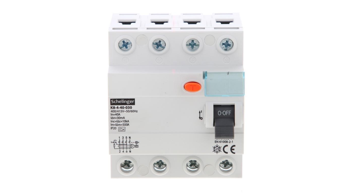 DIFFERENTIAL SWITCH A 4P 40A 30mA K8 A03-K8-4-40-030