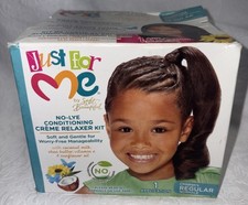 Just For Me No-Lye Conditioning Creme Relaxer Kit Children s Regular