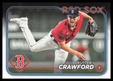 2024 Topps #316 Kutter Crawford Boston Red Sox Baseball Card