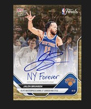 Topps Now Jalen Brunson Game 5 45 Points Pres...