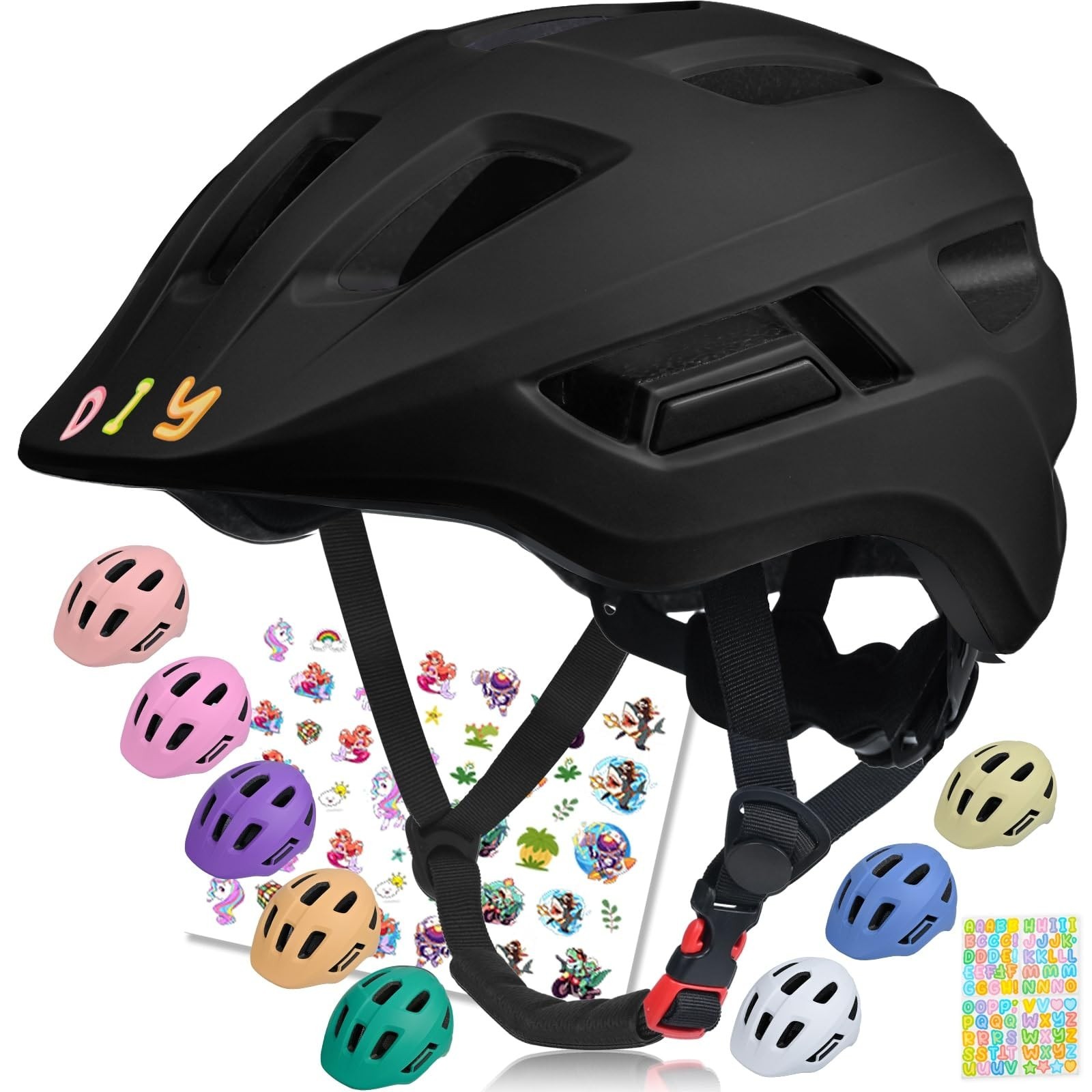2-4 Years 3-5 5-8 Kids Bike Helmet For Toddlers Age... Fast 