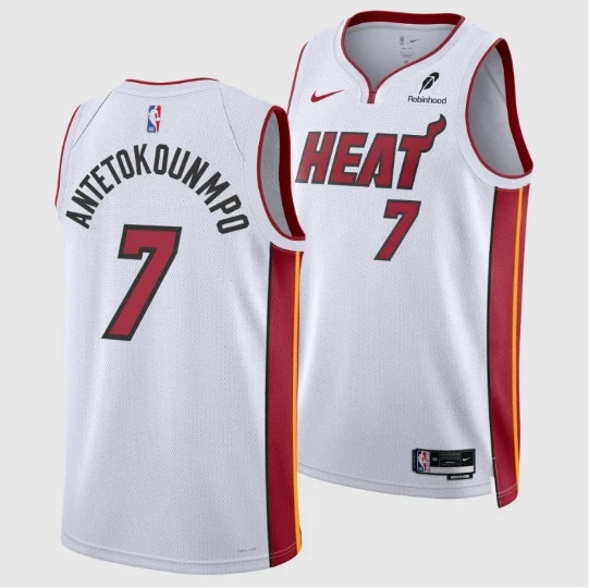 Giannis #7 Antetokounmpo 2026 Limited MEN Stitched Jersey White
