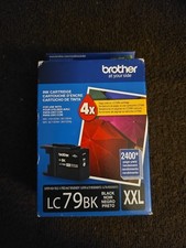 Brother LC79 LC79BK XXL Black Super High Yield Ink Cartridge *SEE PICS*  (M06)