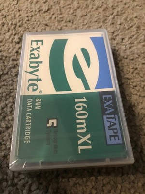 EXABYTE 160mXL 8mm Data Cartridge EXATAPE New & Sealed
