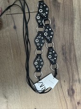 Zara Combination 100 Leather Belt 32 85 New Da