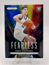 2024 Panini Prizm Draft Picks #20 Reed Sheppard Fearless Prizms Silver
