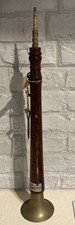 Vintage Shahnai Weddings Musical Instrument Indian Classical Wood Wind 44cms