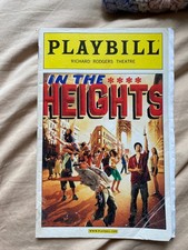 IN THE HEIGHTS - Playbill (Tony-Winning Broad...