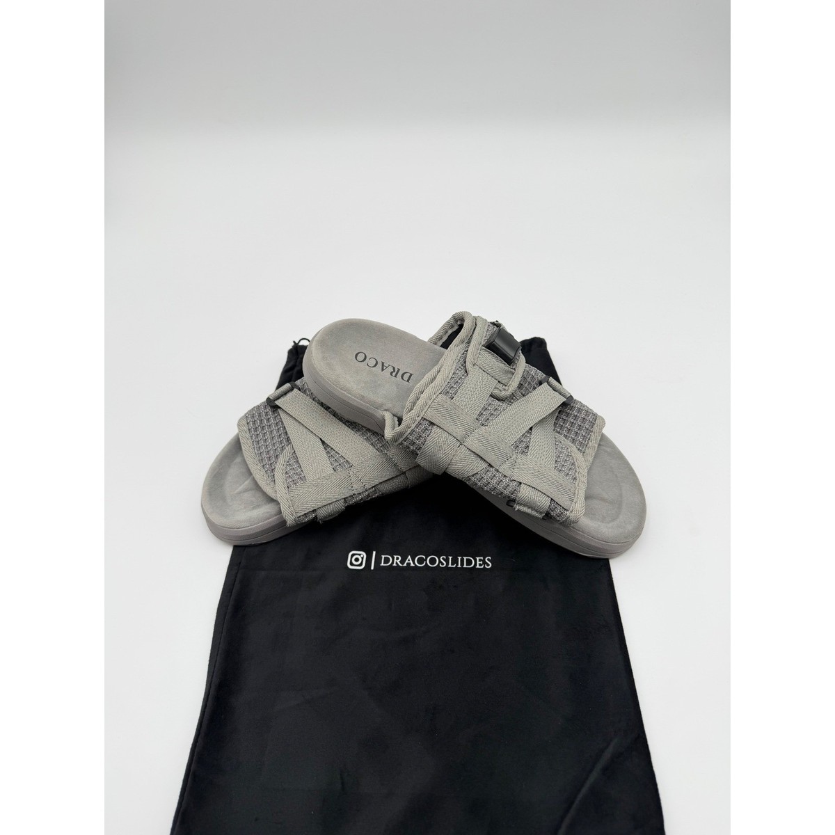 DRACO Cool Grey Dracos‎ Slides Size 9-10 NWT in packaging Draco slides size 9-10 grey | SidelineSwap | Buy and Sell on  main image 4