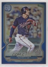 2020 Topps Gypsy Queen Box Topper Chrome Blue Refractor 45/99 Juan Soto 00d2