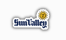 Sun Valley Ski Resort Vinyl Printed Sticker