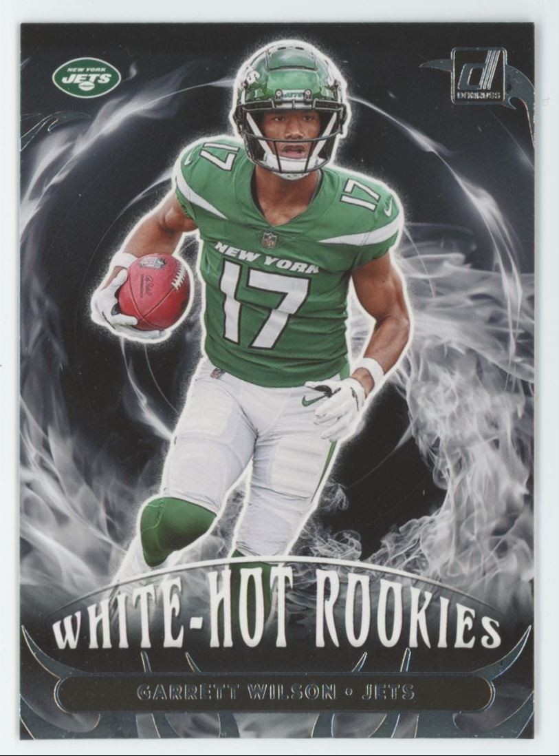 2022 Donruss White Hot Rookies Garrett Wilson Rookie Jets #WHR-3 C23