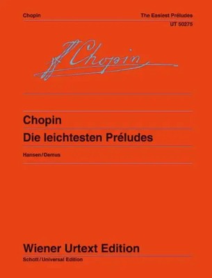 Die leichtesten Préludes | Bernhard Hansen | Broschüre | Wiener Urtext Edition