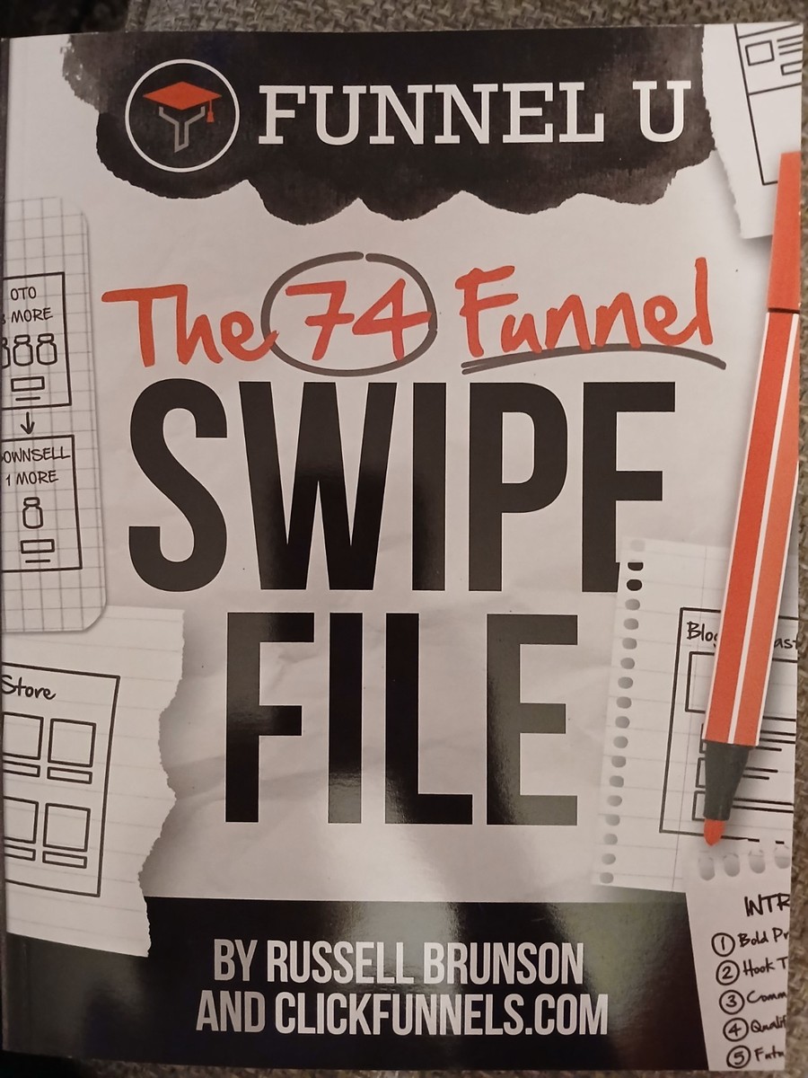 Funnel U The 74 Funnell Swipe File Russell Brunson ClickFunnels