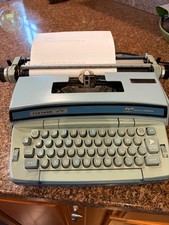 Blue Smith Corona Coronet Super 12 Coronamatic Electric Typewriter, working  thumbnail