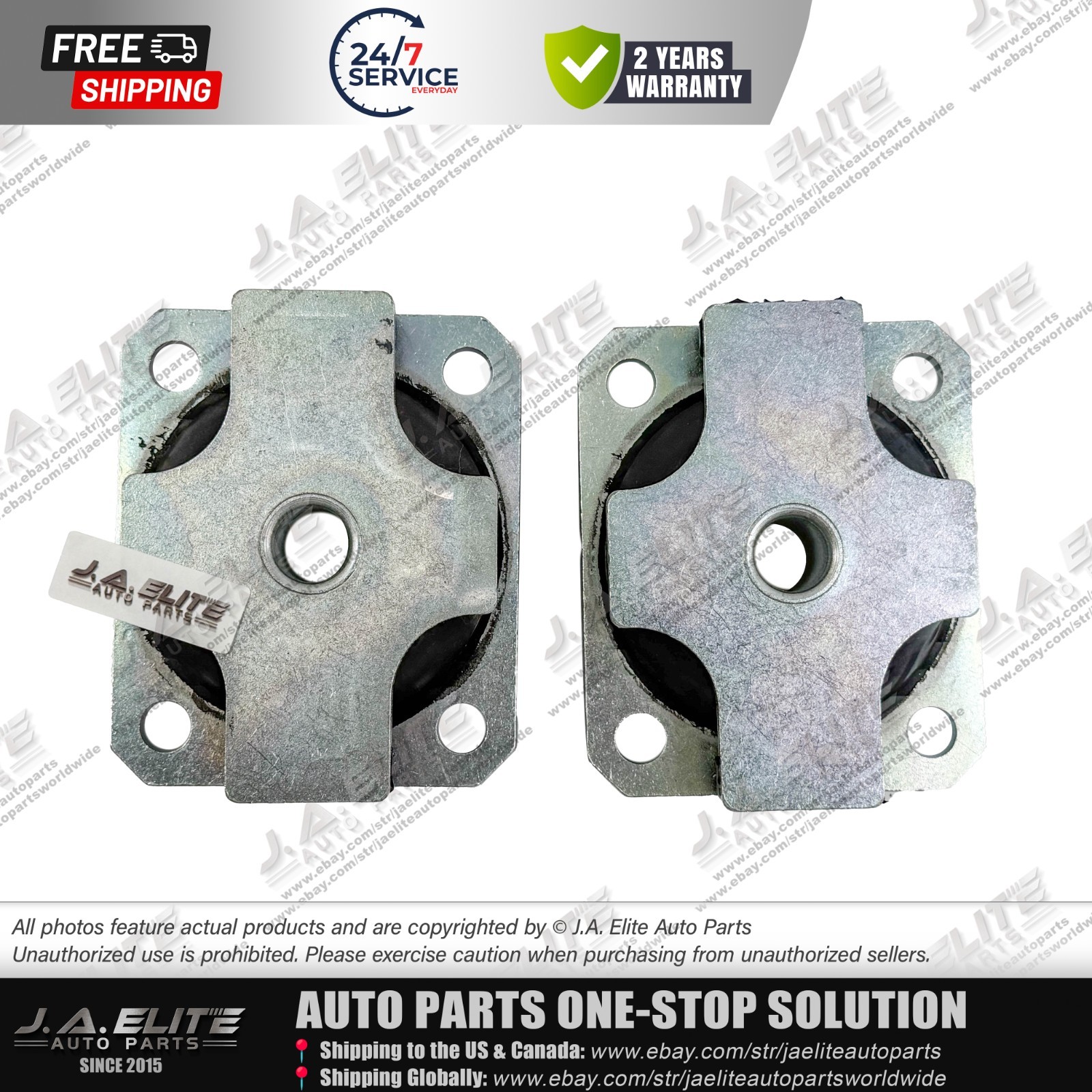 2pcs Engine Motor Mounts fit Ferrari F430, OEM: 216357