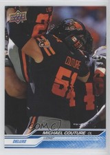 2024 Upper Deck CFL Deluxe 189/250 Michael Couture #27 tr0
