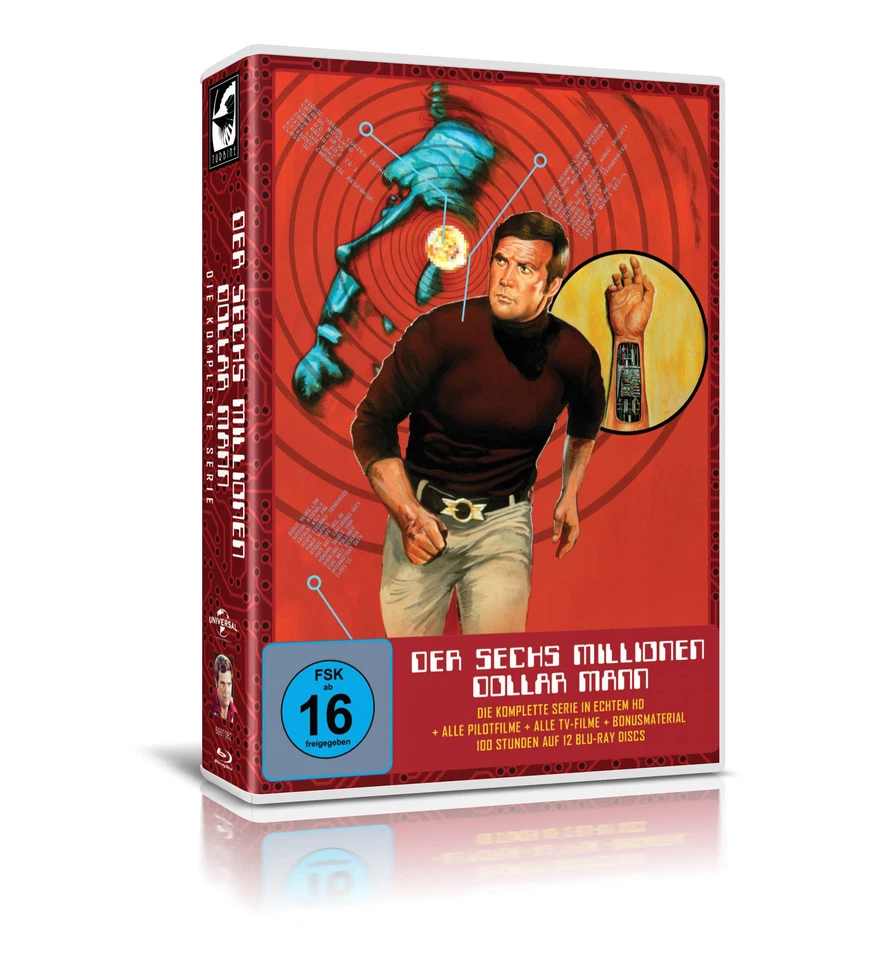 Der Sechs Millionen Dollar Mann - Die komplette Serie (Bl... Blu-ray  *NEU*OVP* - Bild 2 von 4