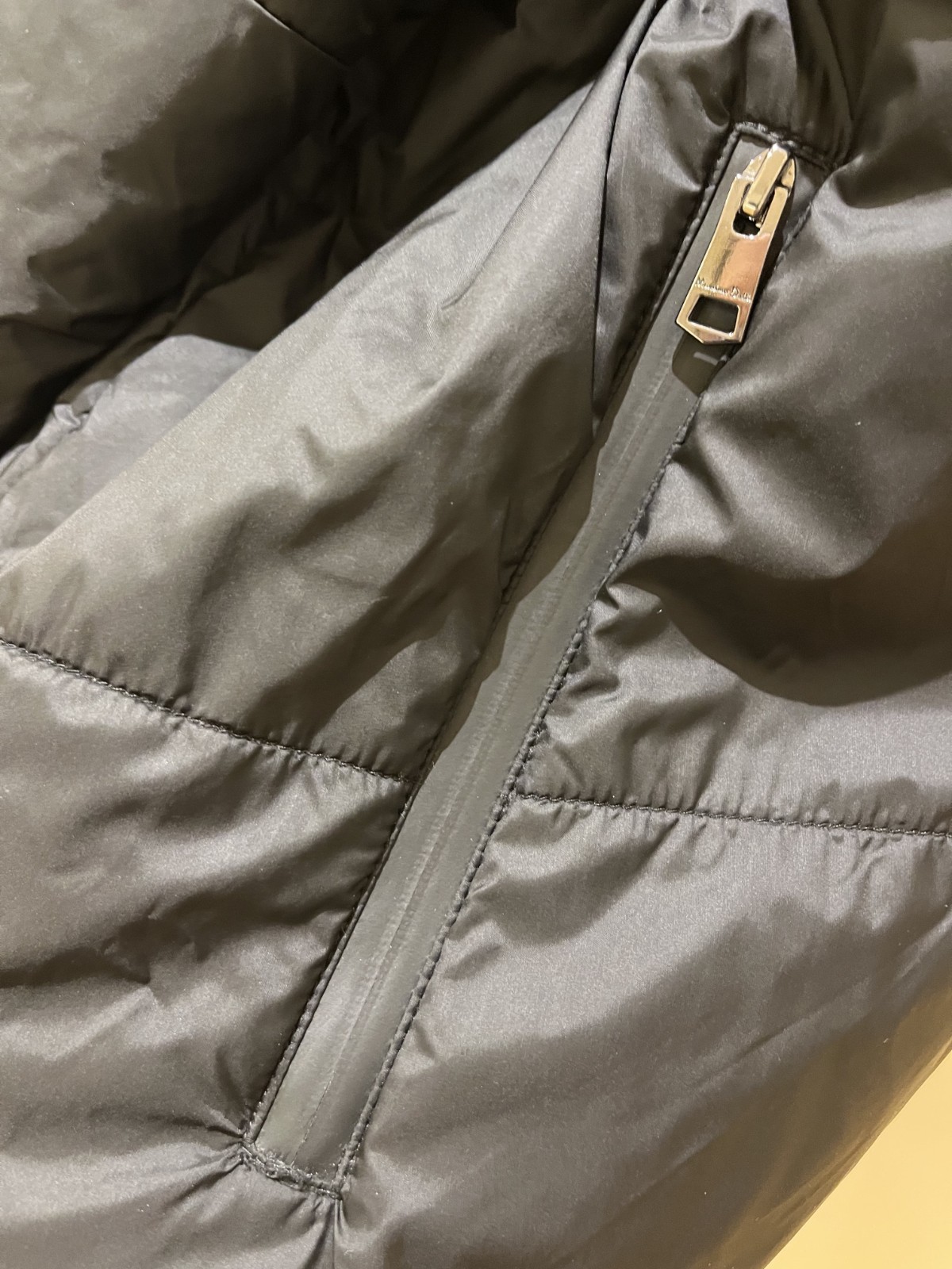 MASSIMO DUTTI REVERSIBLE BLACK PUFFER SHEARLING STYLE JACKET PARKER - SOLD OUT image 6