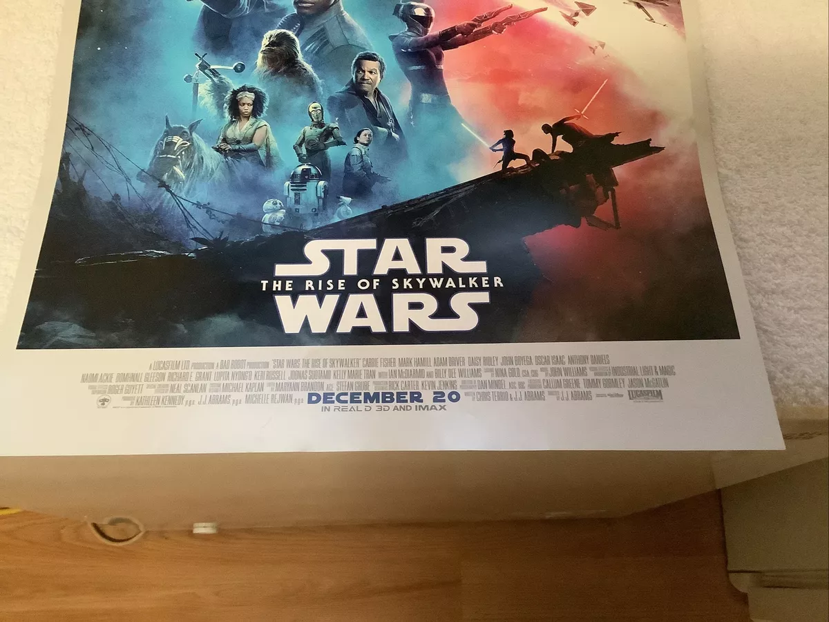 Star Wars: The Rise of Skywalker - Real D 3D Poster