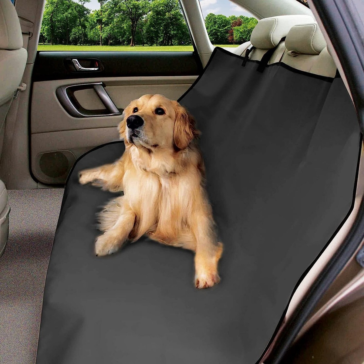 Dog Car Seat Cover Waterproof Rear Seat Cover Boot Liner Protector