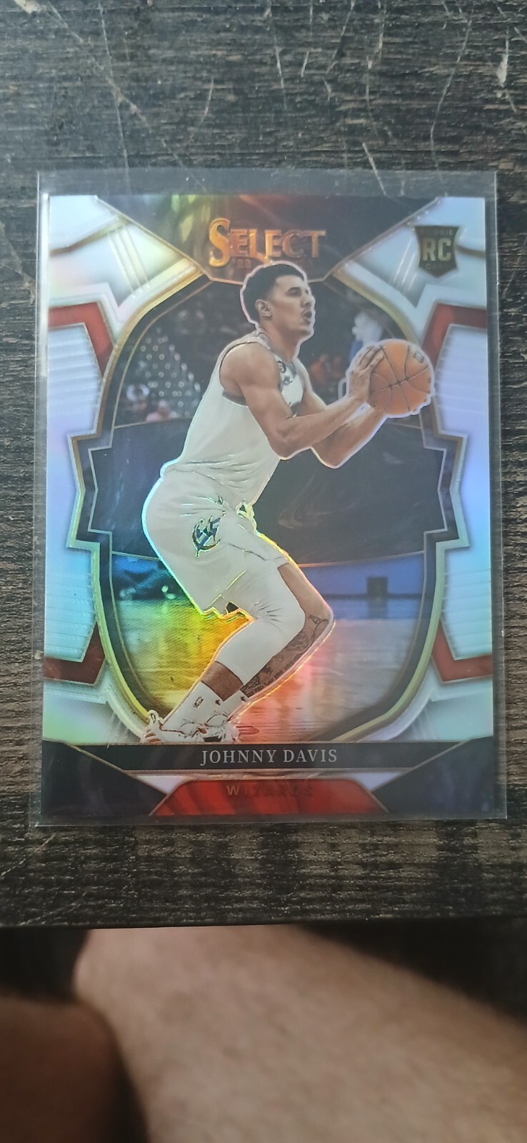 2022-23 Panini Select - Concourse Silver Prizm #100 Johnny Davis (RC)