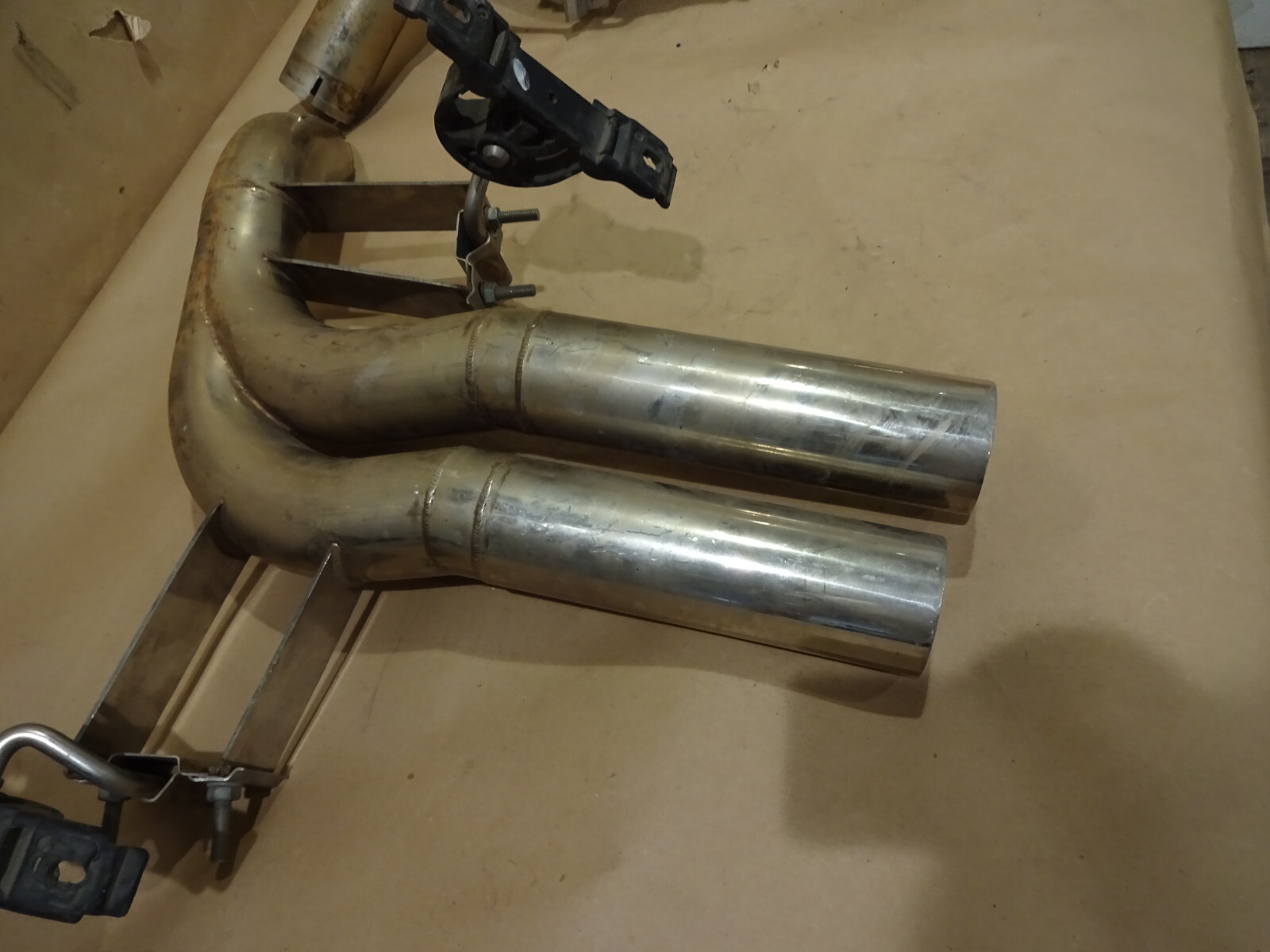Maserati 4200 Trofeo Set Of Exhaust Pipes LH & RH PN 197253 - 197254