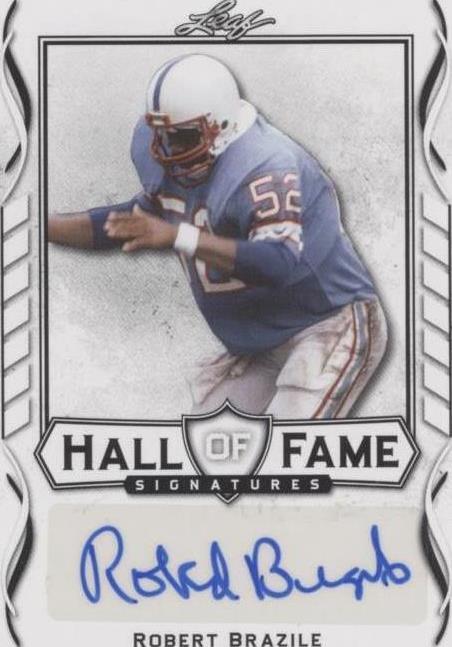 2021 Leaf Signature Robert Brazile #HOF-RB1 - 1 of 2