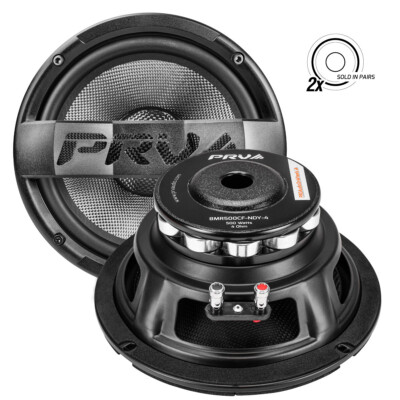 2x PRV 8MR500CF-NDY-4 Carbon Fiber 8