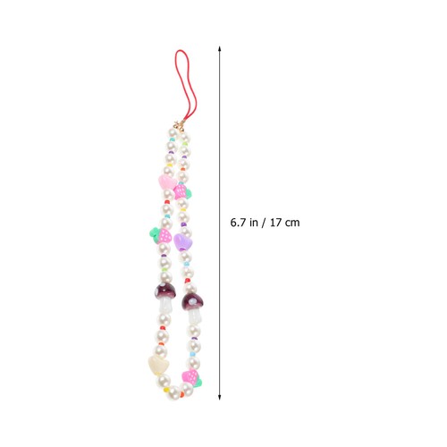 2 sztuki Imitacja Pearl Charm do telefonu komórkowego Unikalne smycze Dekory - Zdjęcie 11 z 12