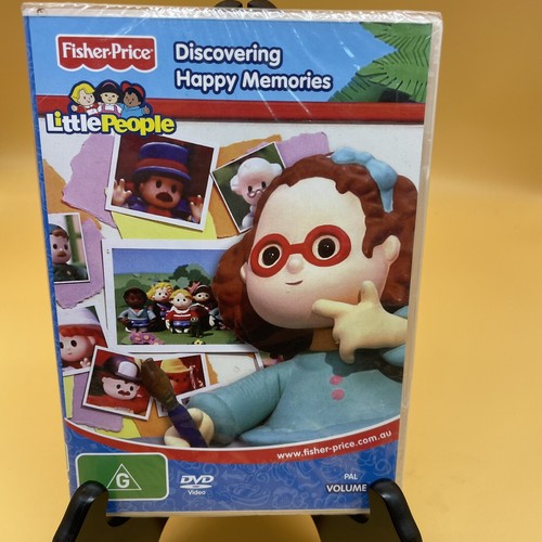 LITTLE PEOPLE DVD DISCOVERING HAPPY MEMORIES FISHER PRICE Brand New & Sealed R4 - 第 1/4 張圖片