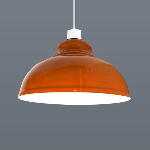 Industrial Ceiling Pendant Light Shades Retro Style Curvy Dome Shape lamp Shade - Picture 68 of 141