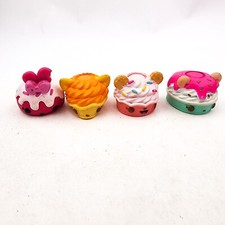 Num Nom Noms Silcone Hats Tops Covers Lot Of 4 Rubber Replacement Parts