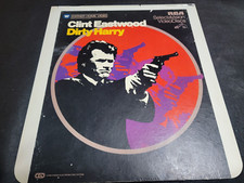 DIRTY HARRY CLINT EASTWOOD CLASSIC  CED DISC NOT LASERDISC CLEAN CASE