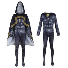 Cosplay Black Adam Jumpsuits Cloak Robe Superhero Bodysuits Costumes Zentai Suit