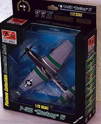Easy Model P-51D Mustang IV 45FS 15FG 1945 Fertigmodell 1:72 NEU OVP 51 D