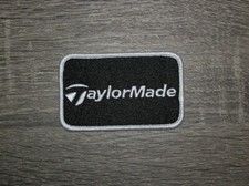TaylorMade Golf Embroidered Iron On Patch 3" x 2"